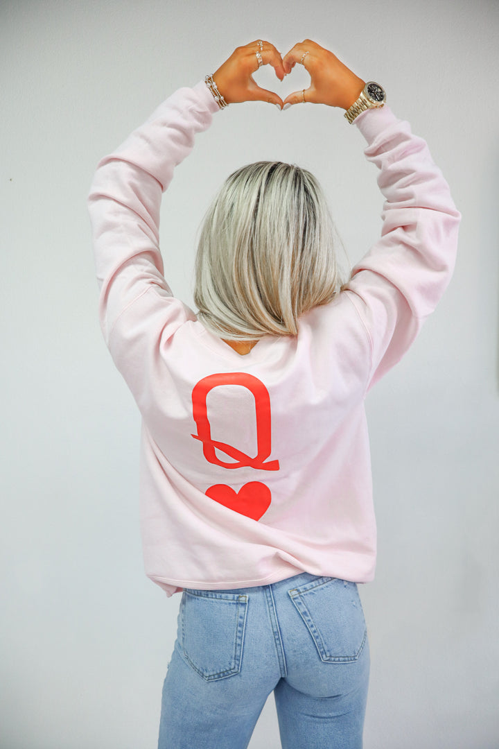 Queen Of Hearts Crewneck