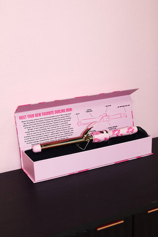 Hey Hottie Hair Golden Titanium Curling Iron