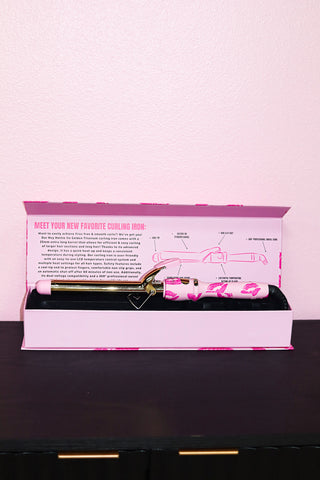 Hey Hottie Hair Golden Titanium Curling Iron