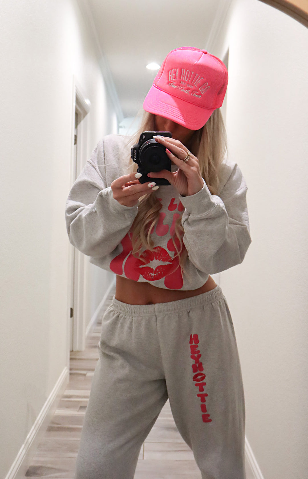 Pink Ft. Worth Hey Hottie Co Hat