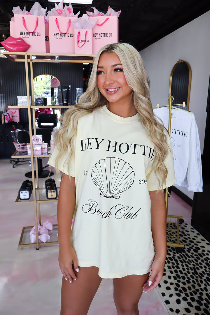 Hey Hottie Beach Club T-Shirt