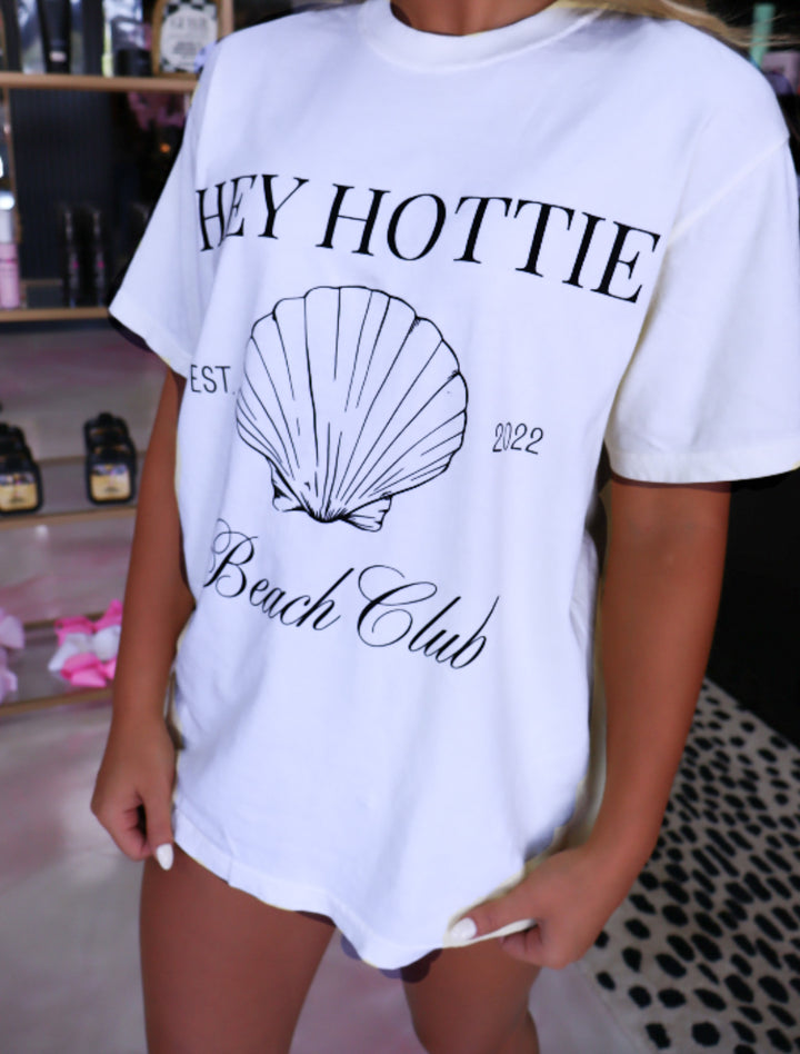 Hey Hottie Beach Club T-Shirt