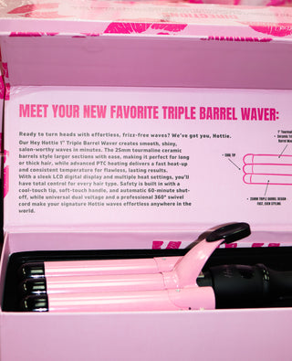 Triple Barrel Hair Waver