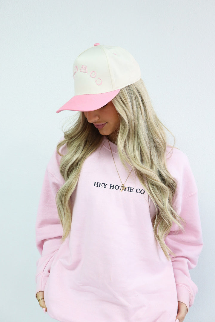 “Hey Hottie Co” Bubble Gum Pink Crew!